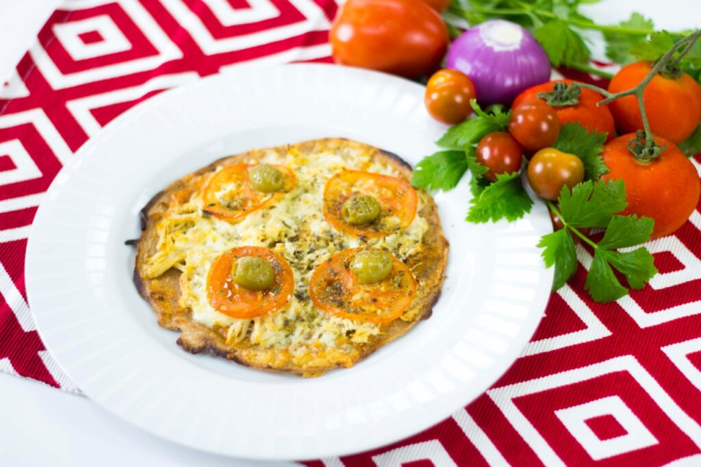 Uma imagem de receitas saudáveis para almoço